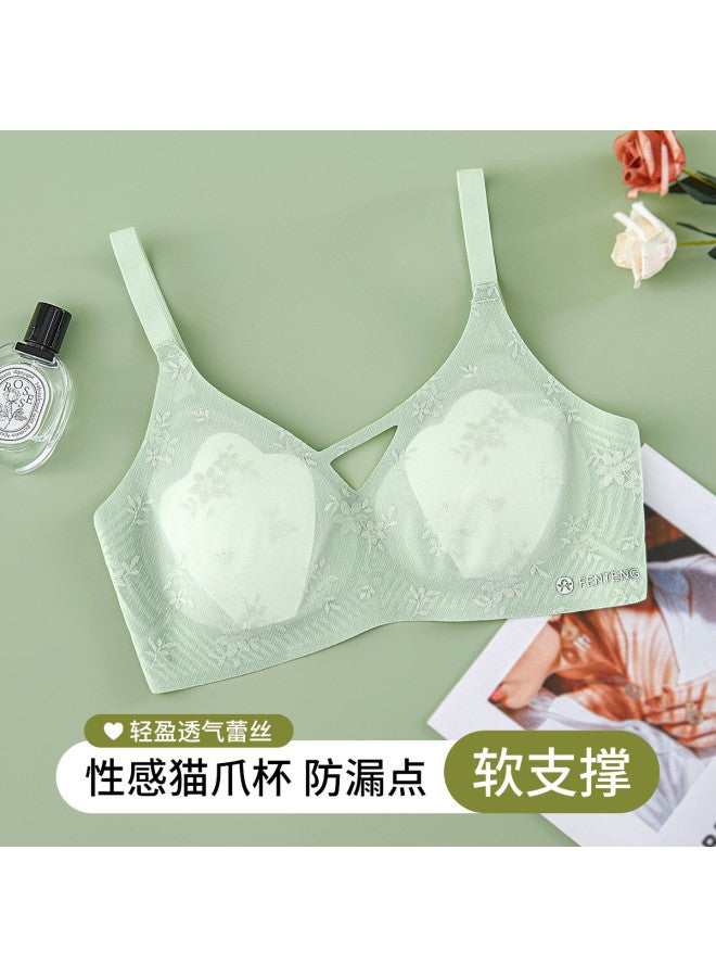 Fenton Gathered & Supportive2025 New Cat Paw Cup Bra For Women, Lightweight & Breathable - Image 3
