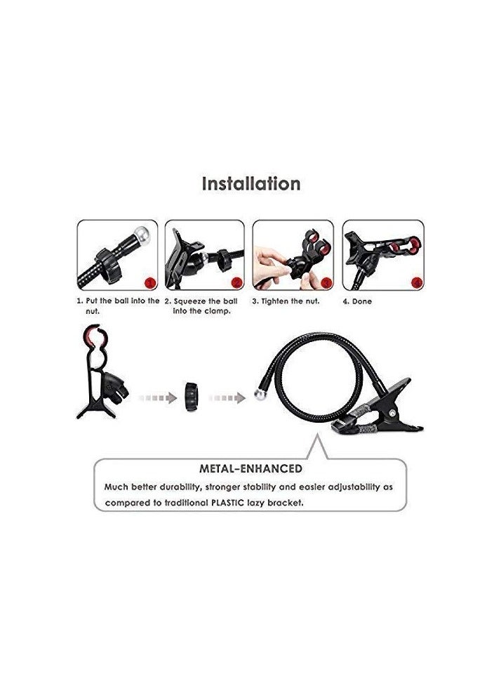 Bills Flexible Lazy Hang Neck Phone Support, 360 Degree Rotation Flexible Multi-Function Mobile Phone Holder Support All Mobiles - Image 5