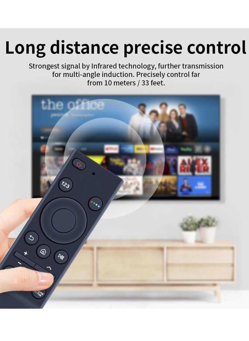 MJZ - Samsung Smart TV Remote, Universal Replacement TV Remote Control for Samsung BN59-01388B BN59-01388C, Compatible with All Samsung Smart NEO QLED LED TVs with Netflix, Prime Video & Samsung TV Pus Key Buttons - Image 1