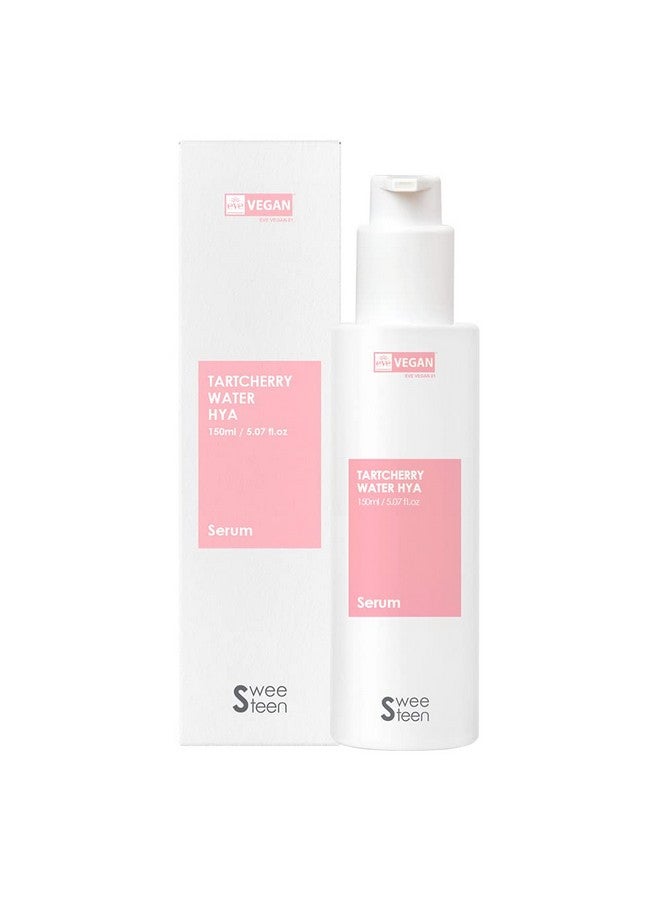 Sweeteen [SWEETEEN] Tart Cherry Water Hya Serum, Korean Skincare, Vegan Beauty, Eve Vegan Certified, Eco-Friendly, Vegan-Friendly, Vegan Facial All-in-One Serum, 5.07 Fl.Oz. - Image 1