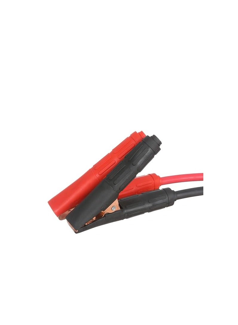 Hi Power 800 amp battery cable Strong brass - steel jaw Coated handles The colors match the top and side battery terminals Cable length 2 metres - Image 1