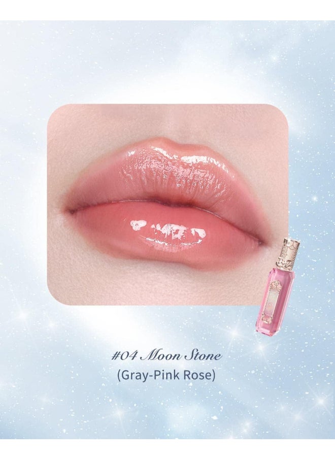 Flower Knows Moonlight Mermaid Series Jewelry Lip Gloss 3.5Ml (Ge04 Moon Stone)  - Image 2