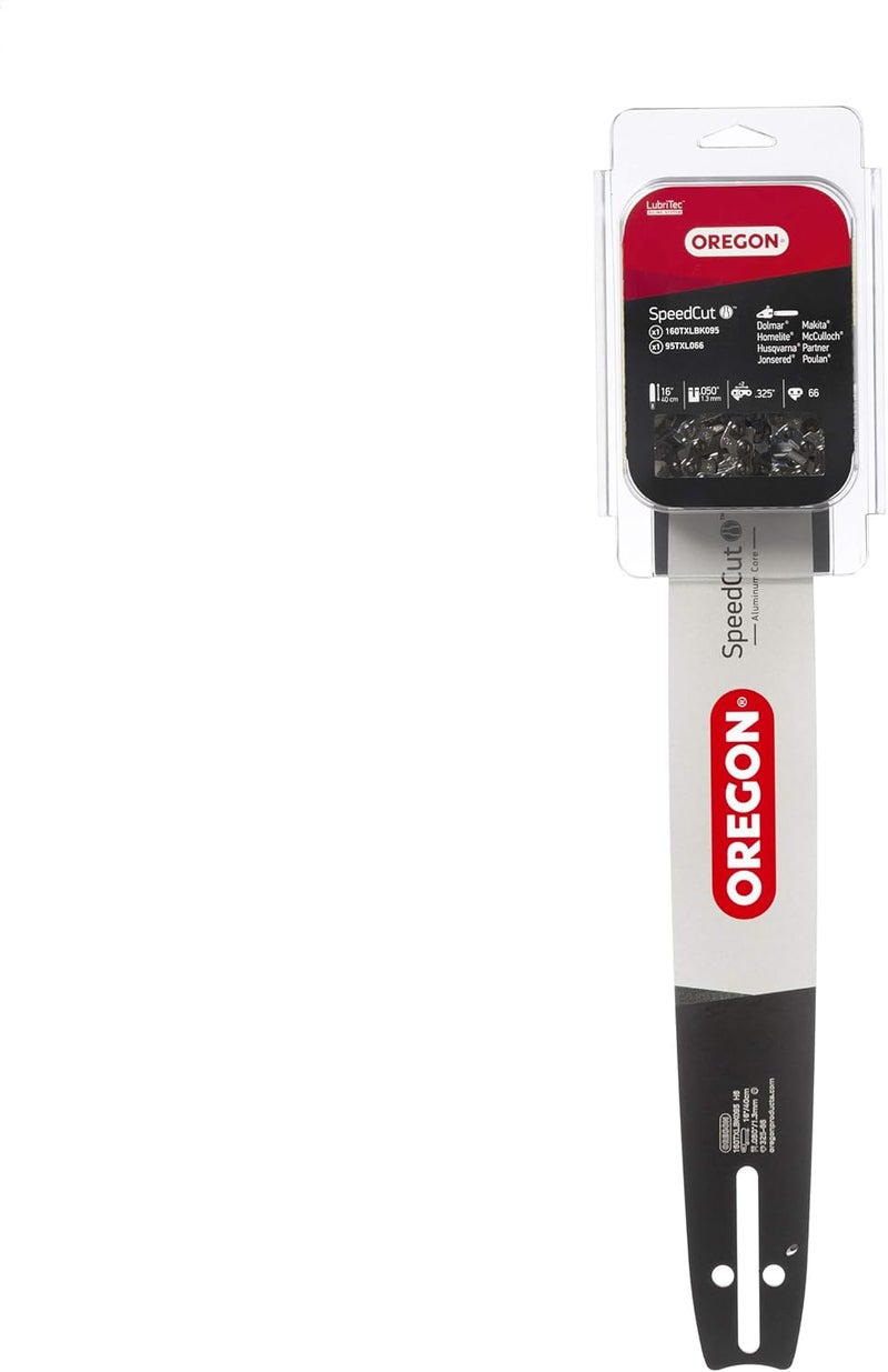 Oregon 16-Inch Replacement Chainsaw Bar & M66 Chain, .325" Pitch, .050" Gauge, 66 Drive Links, Fits Husqvarna And Others (578482) - Image 1