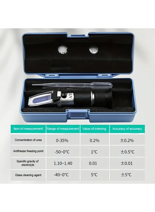 4 In 1 Automotive Refractometer Urea Car Antifreeze Tester - Image 4