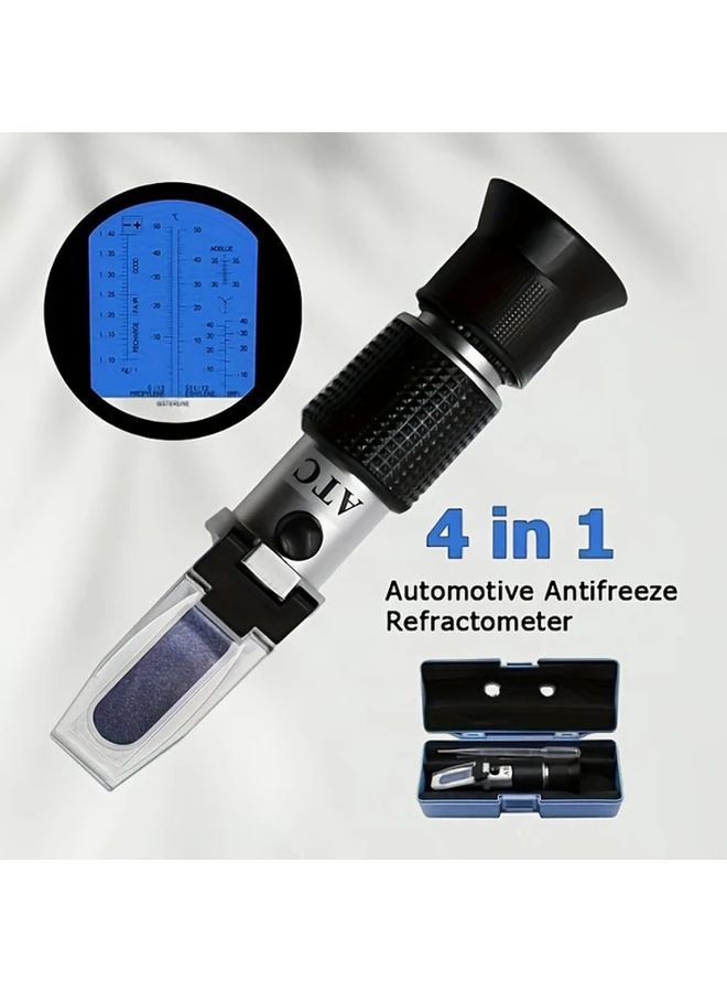 4 In 1 Automotive Refractometer Urea Car Antifreeze Tester - Image 1