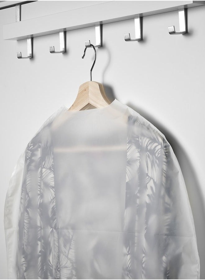 Lukadah - Clothes cover transparent , Clothing Dust Bag , Hanging Clothing Protectors Storage , Clothing Storage Cover , White . - Image 1