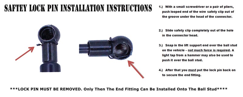 Tuff Support 2 Pieces (Set) Rear Liftgate Lift Supports Replacement For: 2008 To 2013 Toyota Highlander With Power Liftgate (USA Built Models only) - Image 3
