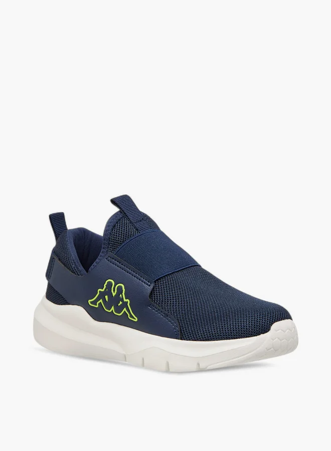 كابا Boys' Logo Detail Slip-On Sports Shoes with Pull Tab