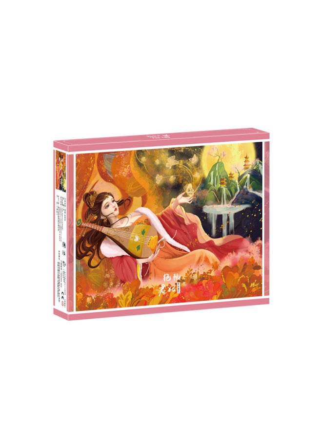 لغز 1000 قطعة من ألغاز المد الوطني الخشبي من ورق الضغط على الطراز الصيني ألغاز المد الوطني الخشبي للكبار بالجملة - اللون: 10-363 محظية إمبراطورية جميلة من الخشب - Image 1