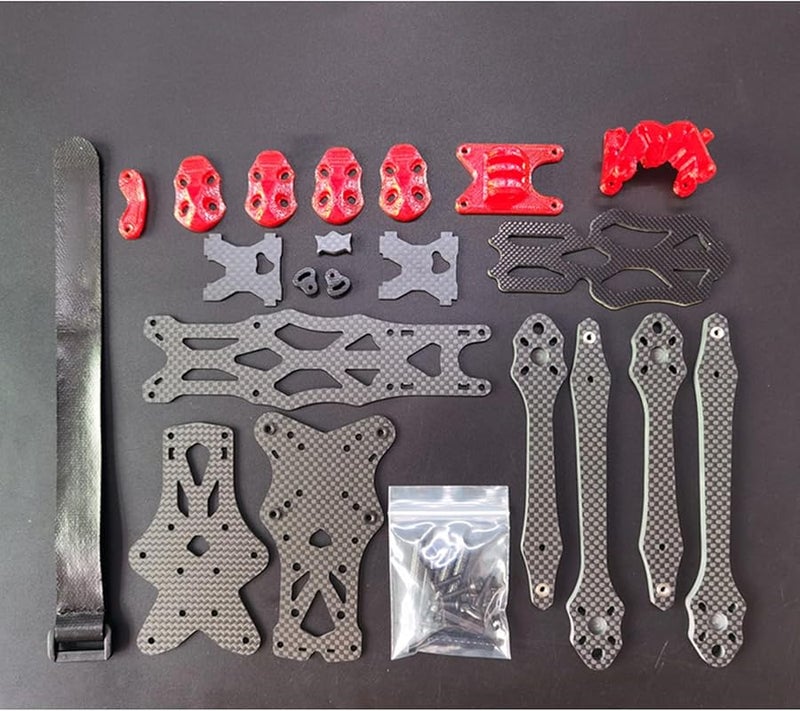 5 Inch FPV Racing Drone Frame Kit Without Printout Color For APEXDC Good Balance Aircraft - Image 4