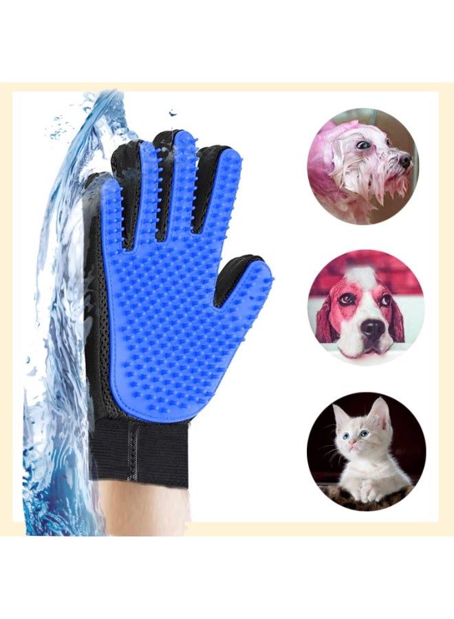 RAHAYM 2Pcs Pet Hair Removal Glove, New Upgrade Efficient Grooming Gloves for Pet Hair,Cat Grooming Gloves for Hair Removal,Versatile Reusable Electrostatic Pet Hair Remover Glove - Image 4