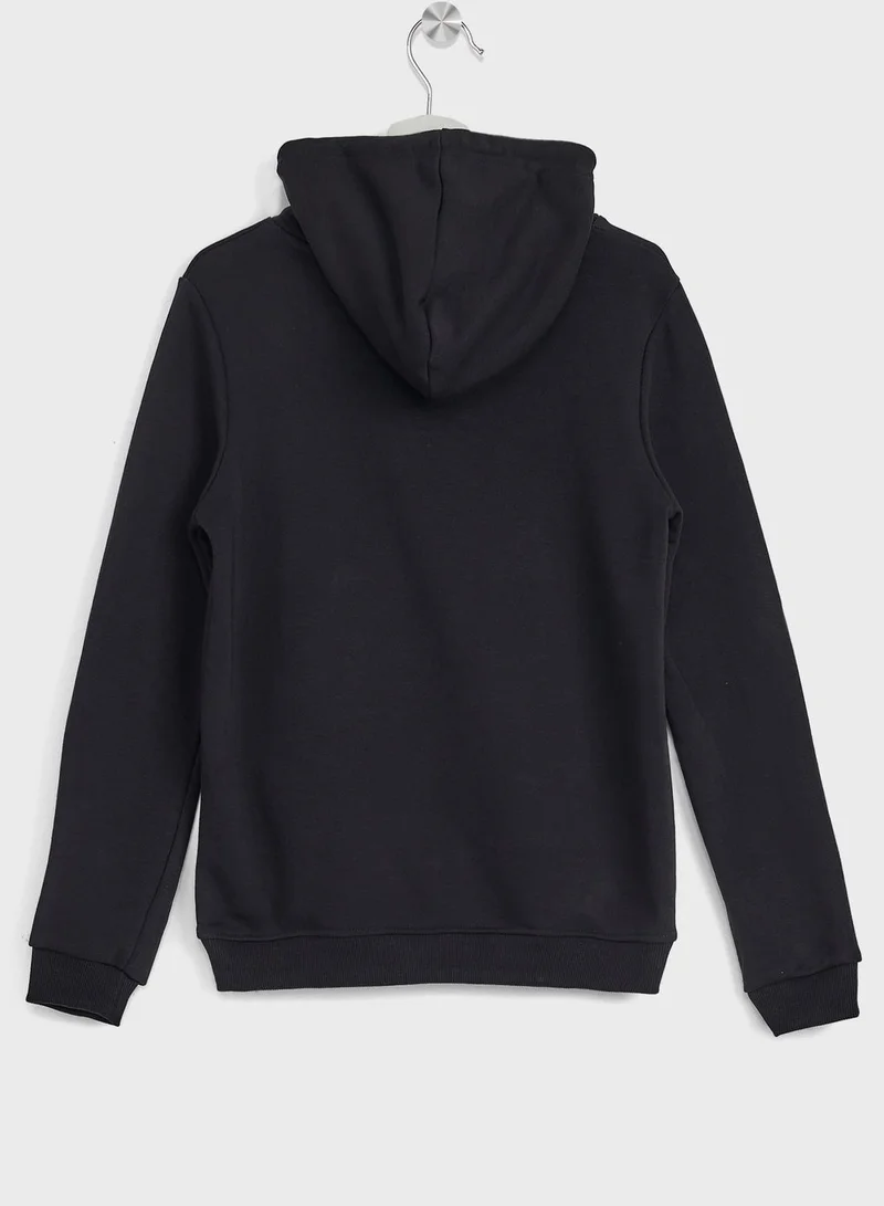 Pinata Boys Text Printed Hoodie And Jogger Set