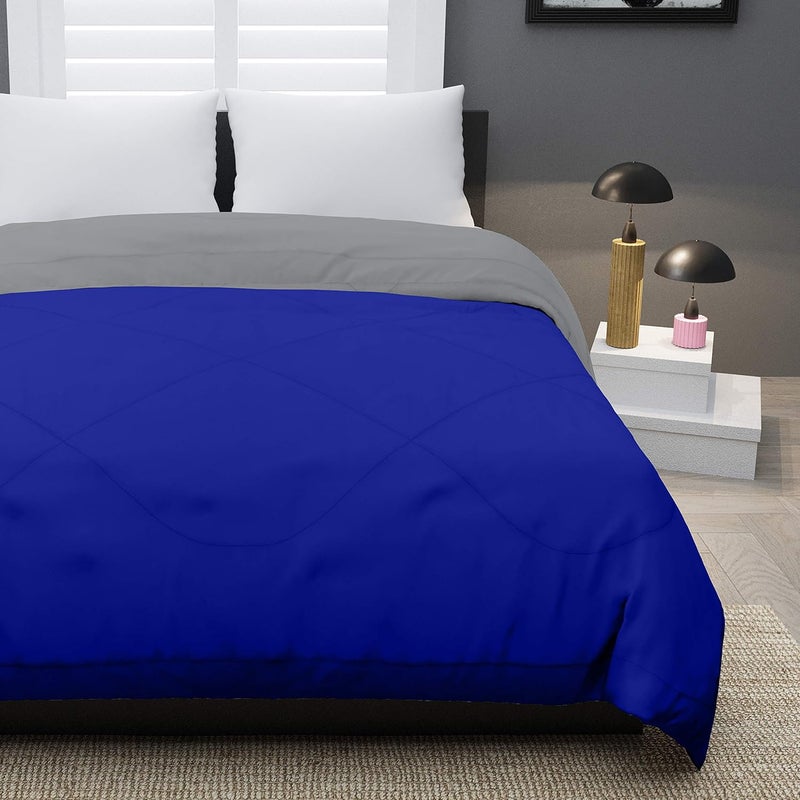 KEA Reversible Single Bed Microfiber ComforterDuvet for SummersAc AC Comforters Fabric Micro Cotton 300 GSM - Image 5