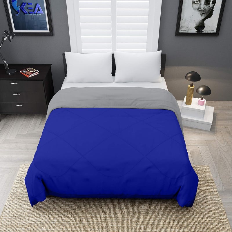 KEA Reversible Single Bed Microfiber ComforterDuvet for SummersAc AC Comforters Fabric Micro Cotton 300 GSM - Image 3