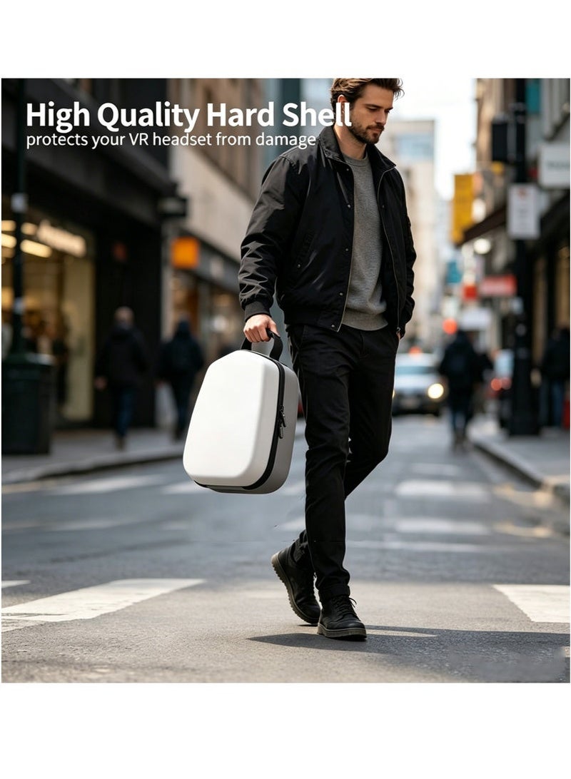 LBMT Carrying Case Compatible with Meta Quest 3S/Quest 3/ Quest 2 / Vision Pro, Protective Bag for VR Gaming Headset and Accessories, Ideal for Travel and Home Storage - Image 2