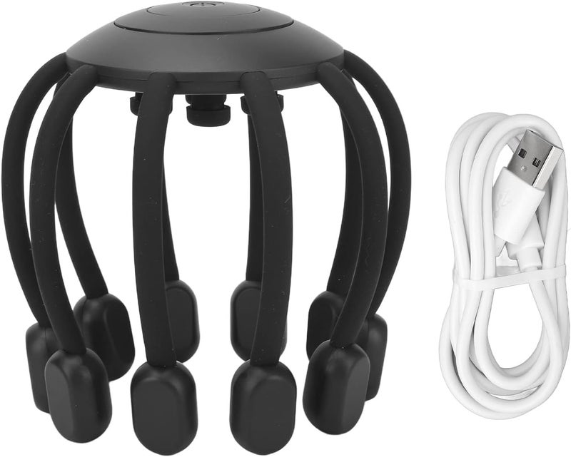 klarako Electric Scalp Massager with 5 Modes 10 Gears 360 Degree Head Massager Cordless Portable Head Scratcher Massager for Stress Relax - Image 1