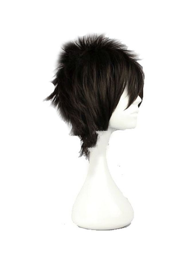 Loquat Anime Cosplay Cartoon Wig Black 32cm