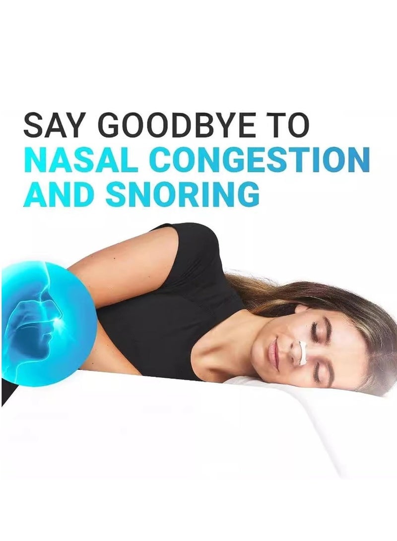 Pack of 15 Nasal Strips, Nasal Strip for Breathing, Magnetic Anti Snoring Nose Strips, Safe and Effective, Better Breathing, Anti Snoring Nose Strips - Image 4