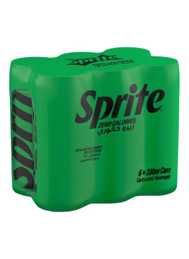 Carbonated Soft Drink Zero - 330ml x 6