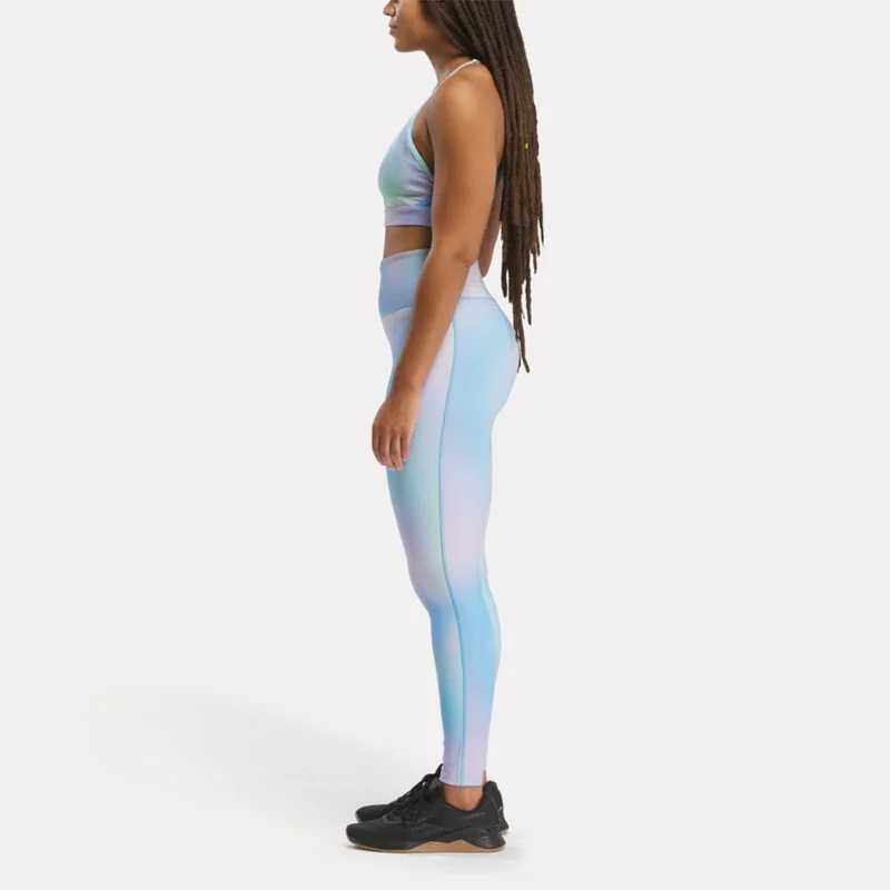 Reebok Bold Cyan Reebok Women's Tights for Women | Best Price UAE