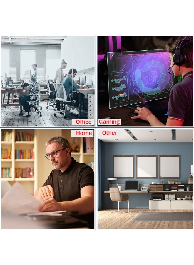 Large Extended Gaming Mouse Pad, Long Mouse Pads, Extra Large Big Mouse Pad with Stitched Edge, XXL Non-Slip Computer Computer Keyboard Mat for Gamer/Desktop/Office/Home, Galaxy - Image 5