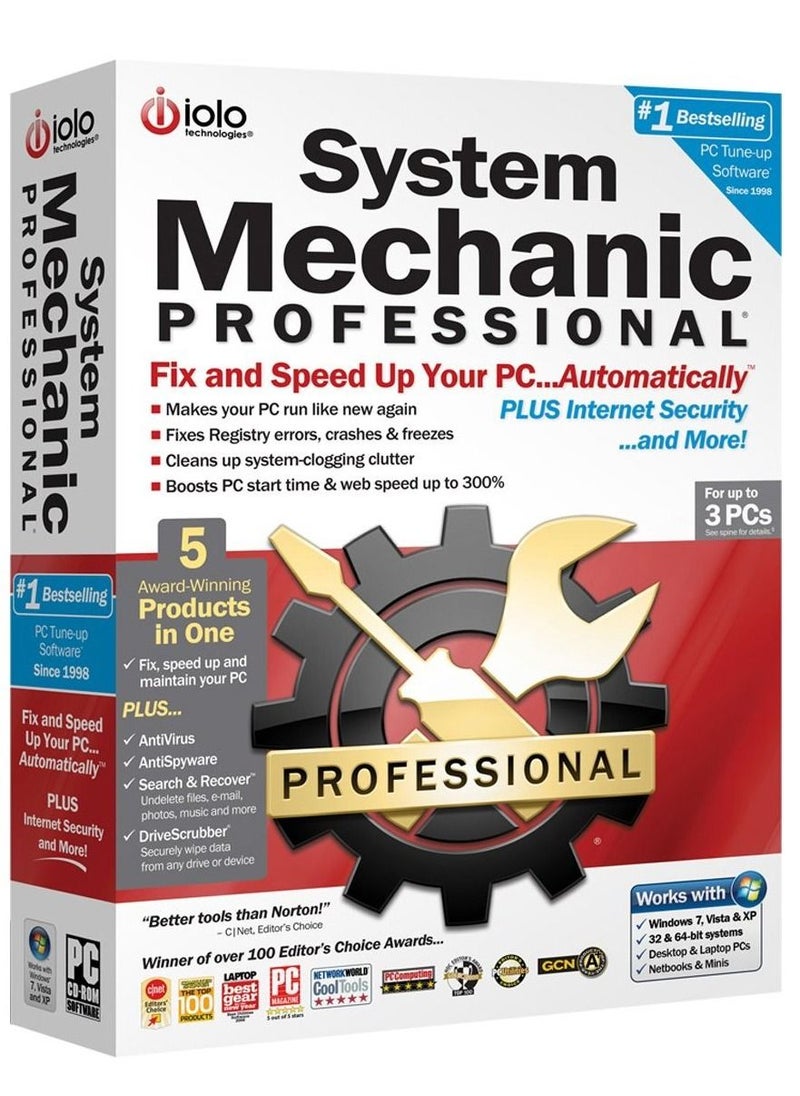 IOLO - IOLO System Mechanic ProfessionaL (10 Device 1 Year) - Image 1