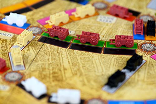 Days of Wonder Asmodee Ticket to Ride Amsterdam Board Game Train RouteBuilding Strategy Game Fun Family Game for Kids Adults Ages 8 24 Players 1015 Minute Playtime - Image 5