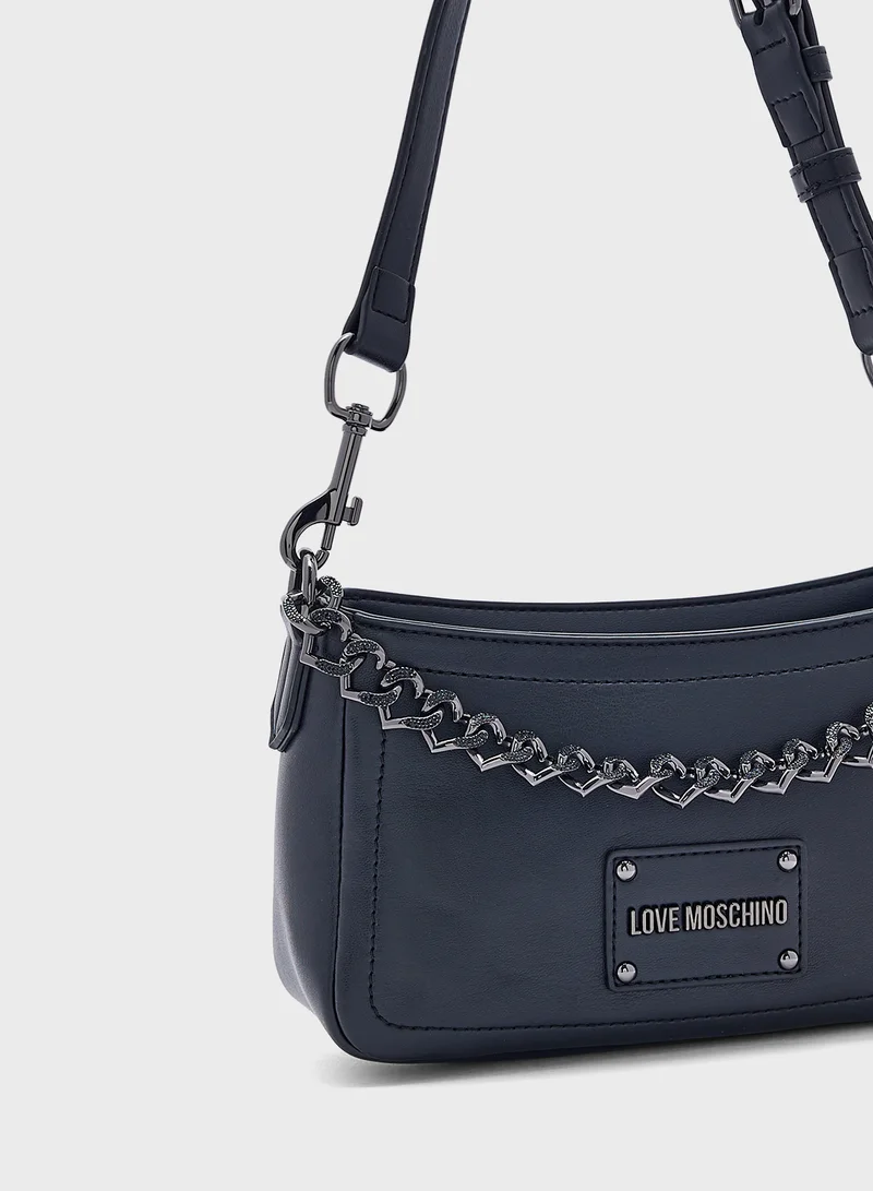 لوف موسكينو BLACK PU BLACK PU