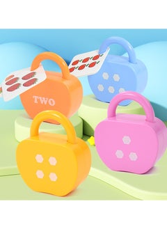 General Early education pairing numbers and letters lock picking game keys fine motor children training baby educational toys  - Image 3