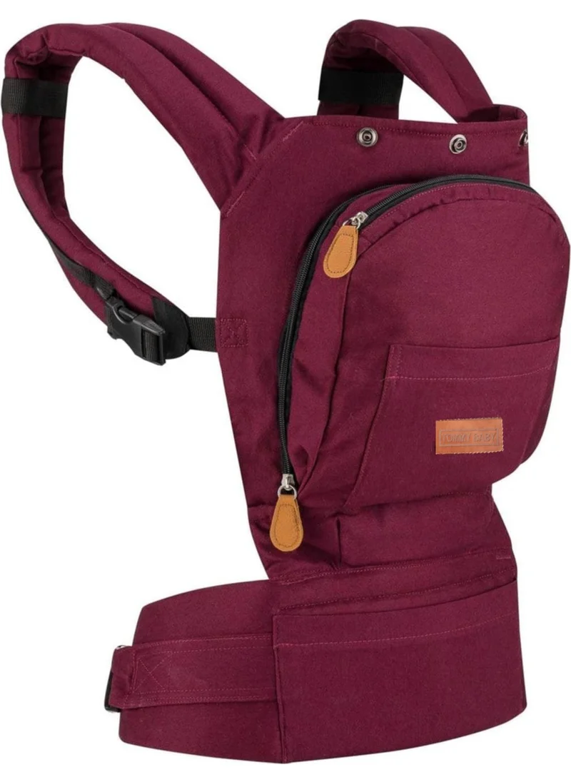 Tommybaby Angel Anatomical Baby Kangaroo Claret Red