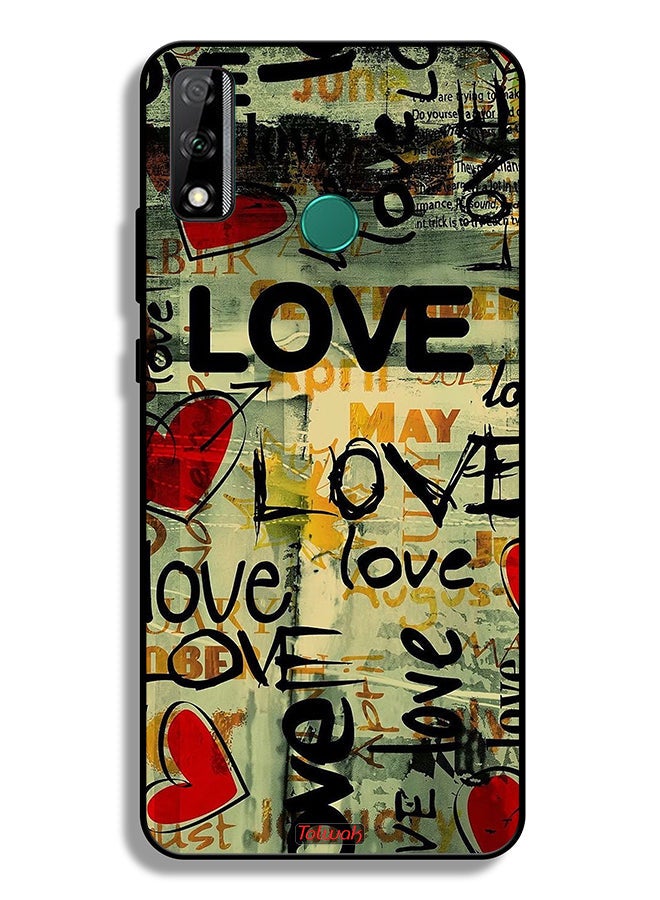 Tolwak Huawei Y8s Protective Case Cover Love Tags - Image 2