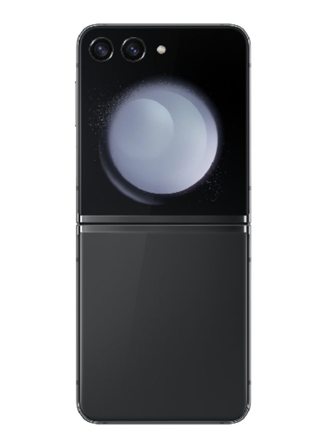 سامسونج هاتف Galaxy Z Flip 5 ثنائي الشريحة، جرافيت/رمادي، وذاكرة وصول عشوائي (RAM) سعة 8 جيجابايت، وذاكرة داخلية 256 جيجابايت، يدعم تقنية 5G - إصدار الشرق الأوسط - Image 3