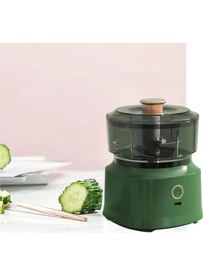 SAFENHAND Electric Food Chopper, Premium Food Processors, Stainless Steel Blades Electric Mini Garlic Chopper, Efficient and Safe Quick Electric Meat Chopper Blender for Kitchen  - Image 3