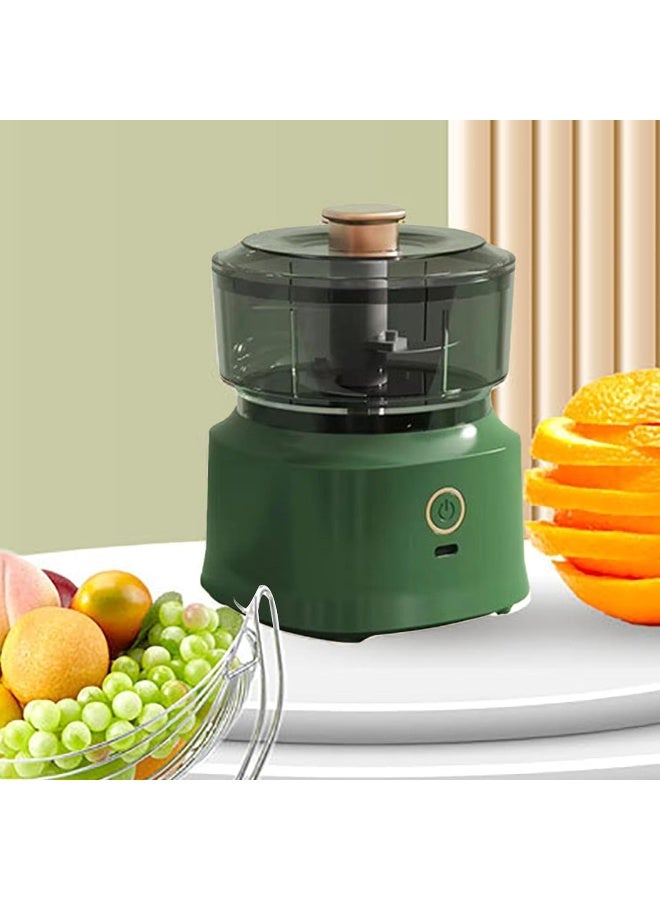 SAFENHAND Electric Food Chopper, Premium Food Processors, Stainless Steel Blades Electric Mini Garlic Chopper, Efficient and Safe Quick Electric Meat Chopper Blender for Kitchen  - Image 2