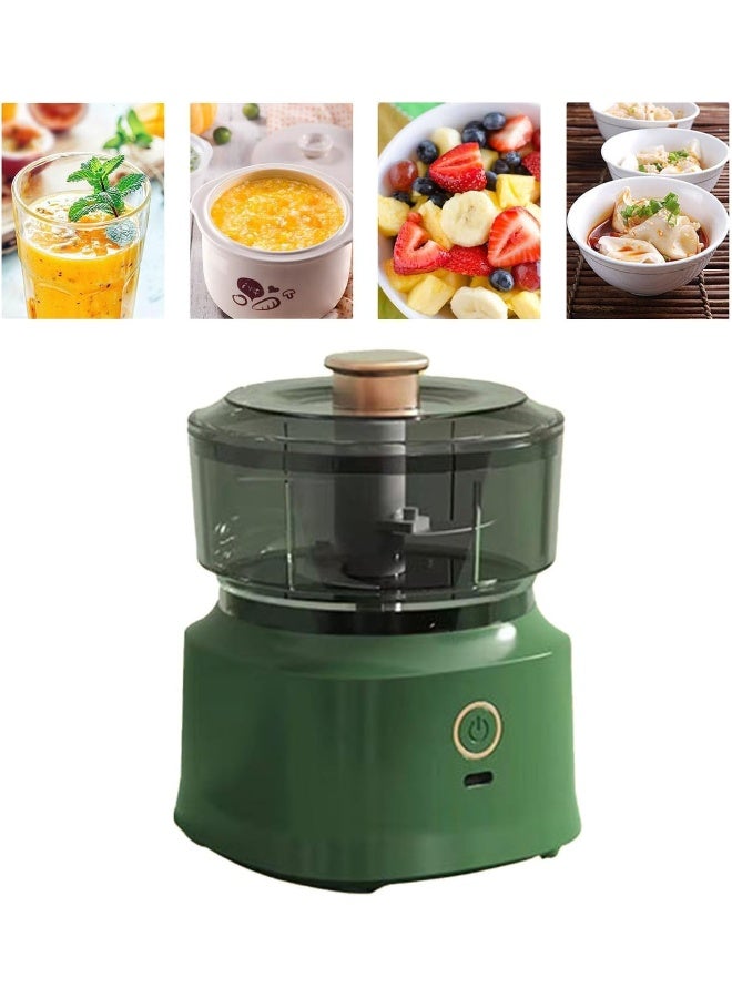 SAFENHAND Electric Food Chopper, Premium Food Processors, Stainless Steel Blades Electric Mini Garlic Chopper, Efficient and Safe Quick Electric Meat Chopper Blender for Kitchen  - Image 5