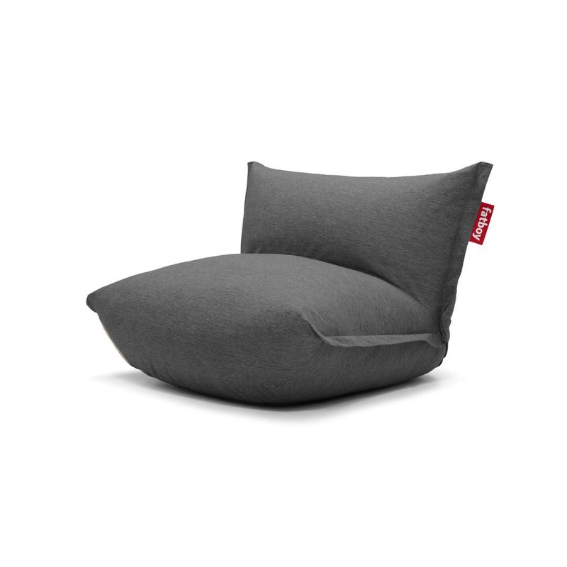 Fatboy Bonbaron Outdoor Lounge Chair | Sturdy durable | Water-and-dirt-repellent | Supersized | Designed for indoor & outdoor | UV resistance | Adjustable Backrest | 120x120x75 cm (Rock Grey) - Image 1