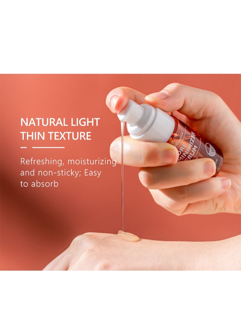 Vibrant Glamour - 2Pcs FDA Salicylic acid Serum 30ml Shrink Pores Hyaluronic Acid Pore Minimizer Serum Relieve Dryness Whitening Refining Firming Moisturizing Oil Control Repairing Smooth Skin Care - Image 1