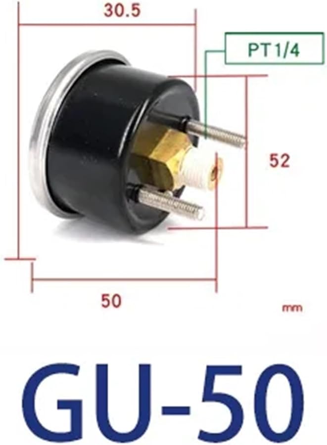GU 50 مقياس ضغط فلتر الهواء عالي الدقة GS GF GU40 50 60 - Image 3