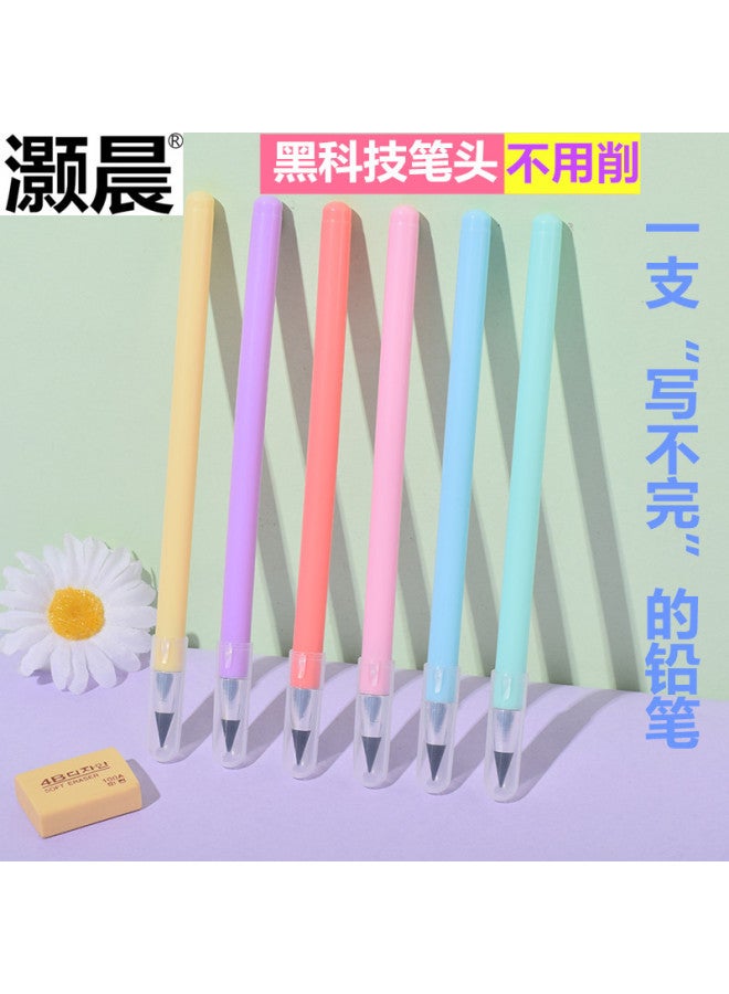 HAO CHEN No Ink Eternal Pen Erasable Endless Pencil No Cutting Continuous Lead Metal Pen Art Painting Sketch Pencil - Image 1