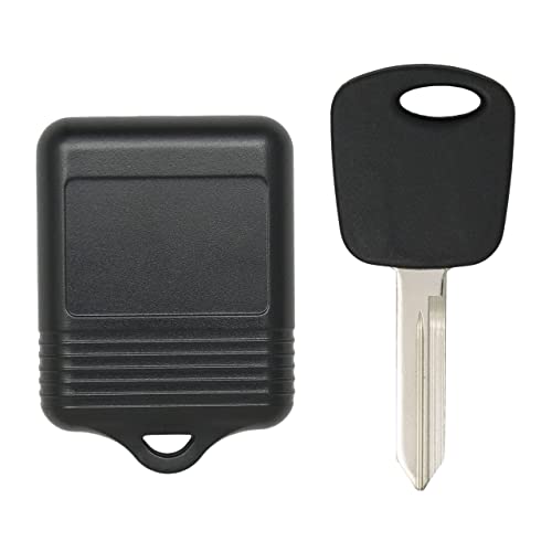 Keyless2Go Replacement for Keyless Entry Car Key Fob Vehicles That Use 3 Button CWTWB1U331, with New Uncut Transponder Ignition Car Key H72 (2 Pack) - Image 3