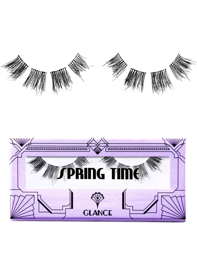Glance Cosmetics - Spring Time - Natural False Eyelashes - Image 1