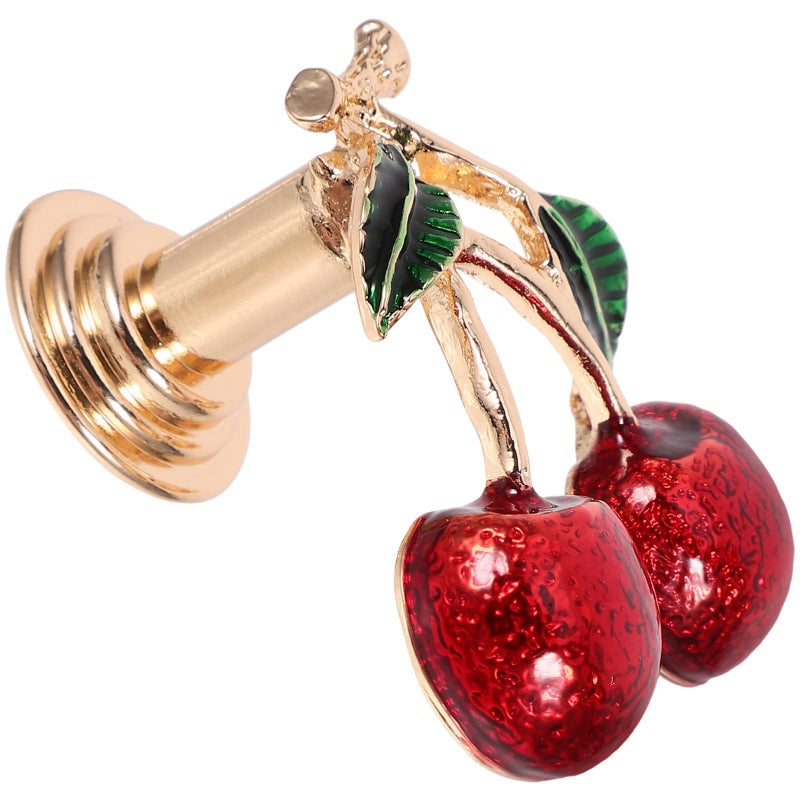 Red Zinc Alloy Cabinet Handle 4mm Single Hole Drawer Pull for Kitchen Dresser Furniture - Image 2