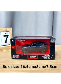 1:36 Genuine Mercedes-Benz BMW Simulation Alloy Car Model Can Open The Door Back Force Alloy Sports Car Model Children's Toys-Color:554986-gm Maserati-lawart