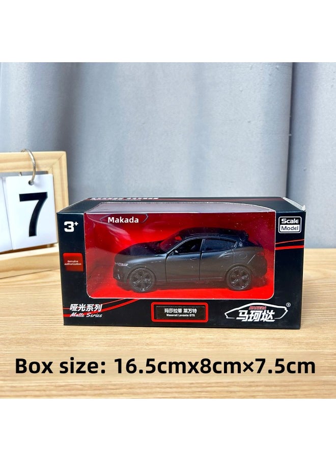 Generic - 1:36 Genuine Mercedes-Benz BMW Simulation Alloy Car Model Can Open The Door Back Force Alloy Sports Car Model Children's Toys-Color:554986-gm Maserati-lawart - Image 1