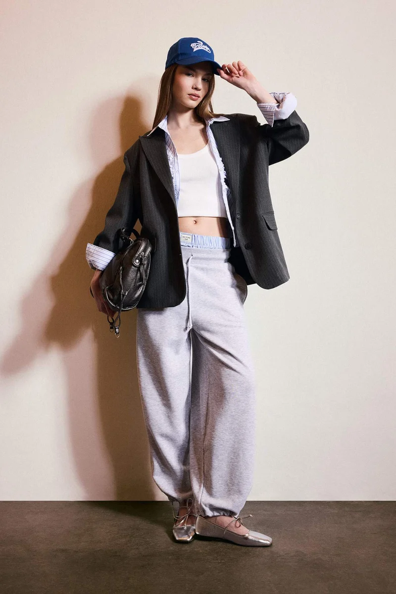 Defacto Balloon Fit Wide Leg Sweatpants