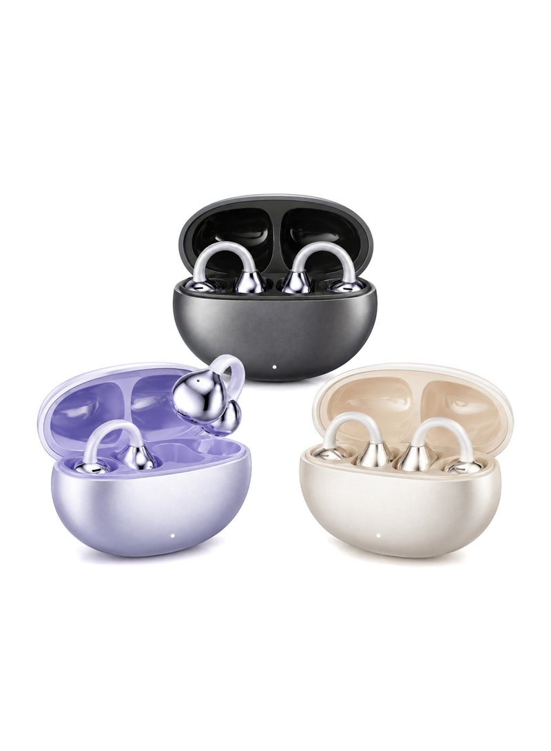 Best Wireless Earbuds , Free Clip earbuds ear clips, lightweight design for sports, noise reduction, 3D stereo sound, sweat resistant and waterproof - Image 1