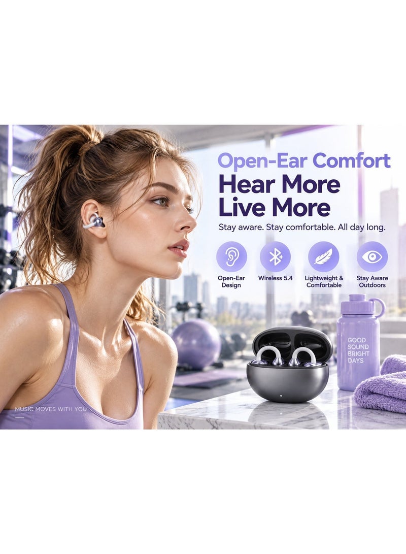 Best Wireless Earbuds , Free Clip earbuds ear clips, lightweight design for sports, noise reduction, 3D stereo sound, sweat resistant and waterproof - Image 4