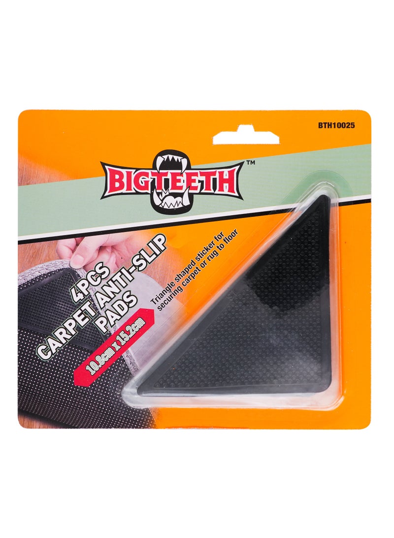 4PCS Carpet Anti-Slip Pads 108cm x 15.2cm