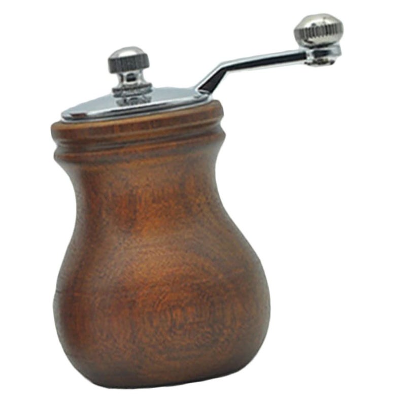 Wooden Manual Pepper Mill Grinder High Hardness Core Easy to Clean Refill Kitchen Use - Image 2