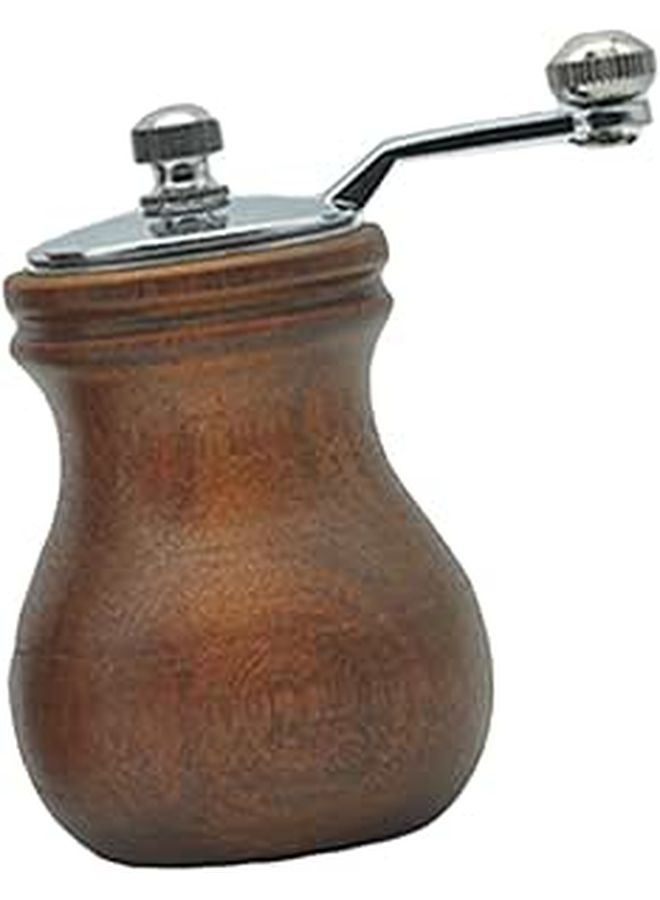 Wooden Manual Pepper Mill Grinder High Hardness Core Easy to Clean Refill Kitchen Use - Image 1